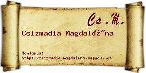 Csizmadia Magdaléna névjegykártya